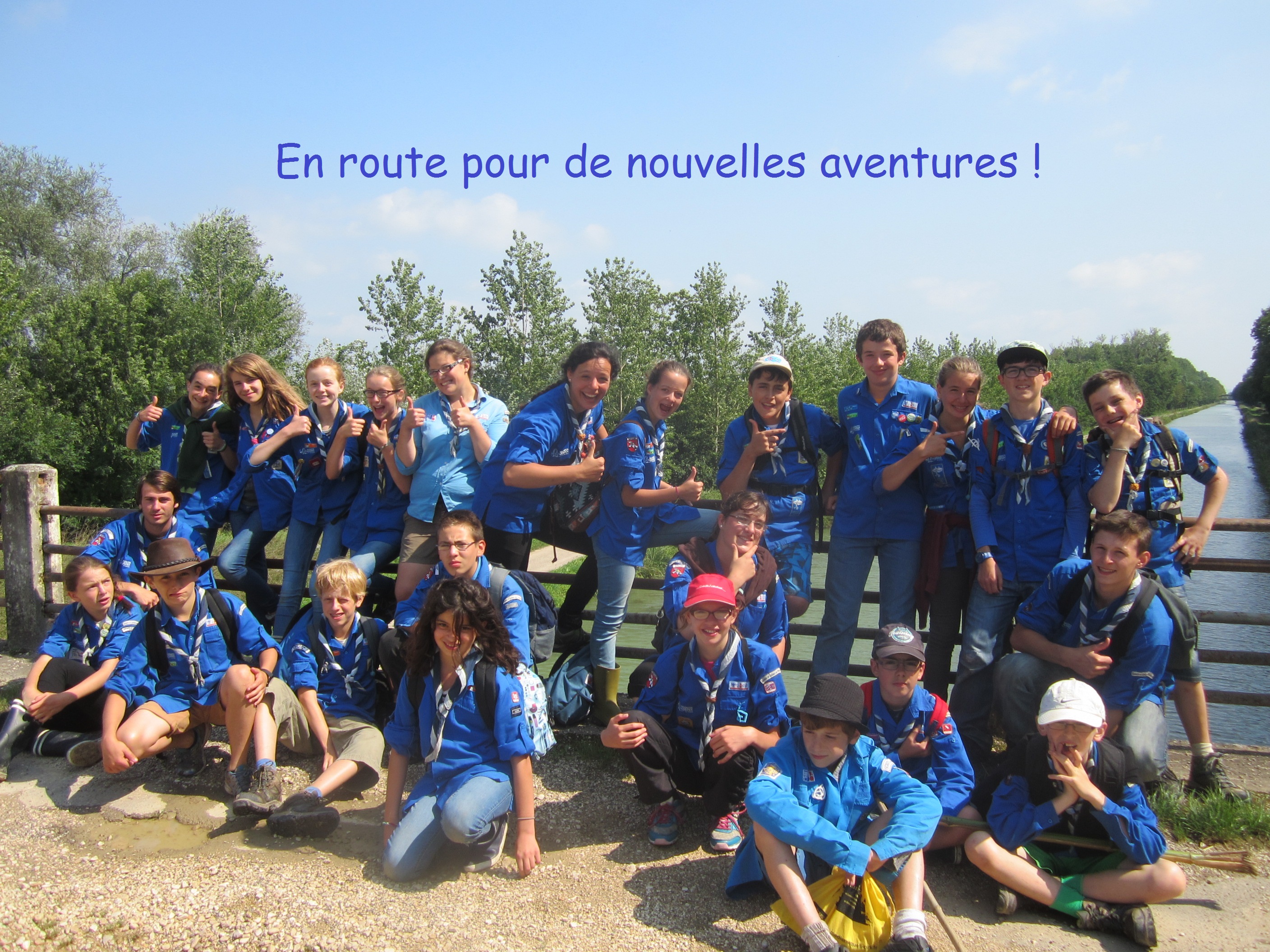 Camp d'été 2014 (avec les Scouts)